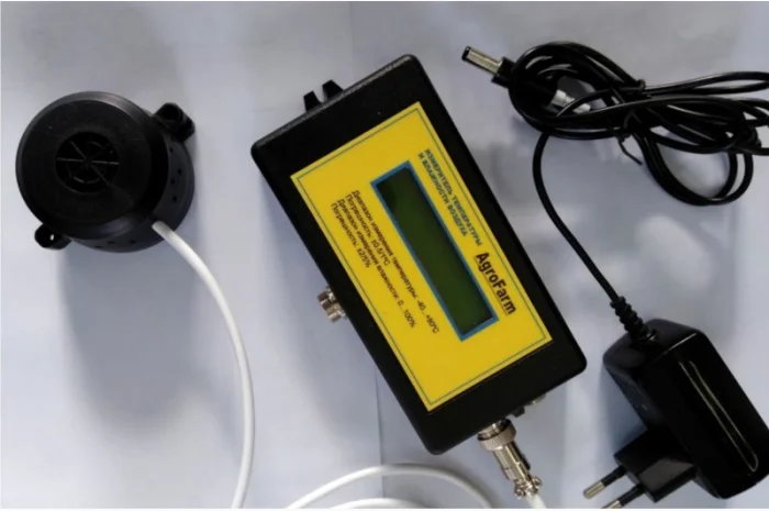 Термометр-гигрометр влагомер воздуха Agrofarm DHT-80- фото № 3