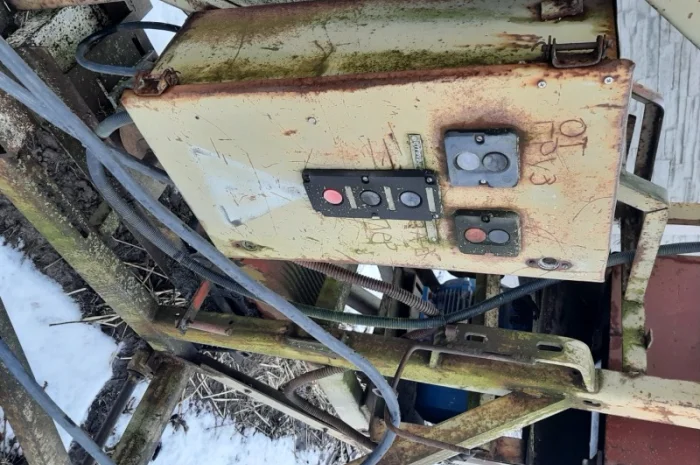 Зернометатель ЗМ-60 в рабочем- фото № 8