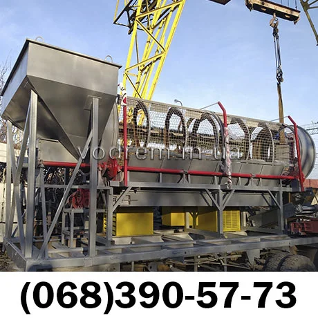 Просеиватель щепы, сортировщик мобильный- фото № 1