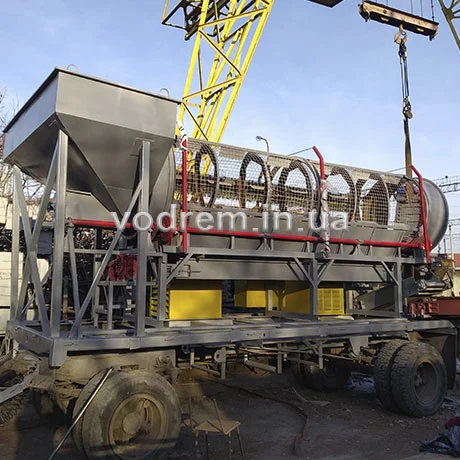 Просеиватель щепы, сортировщик мобильный- фото № 4