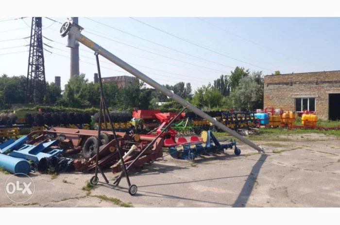 Зернопогрузчик шнек 8 м 105 125 150 мм Kull Met Польща- фото № 10