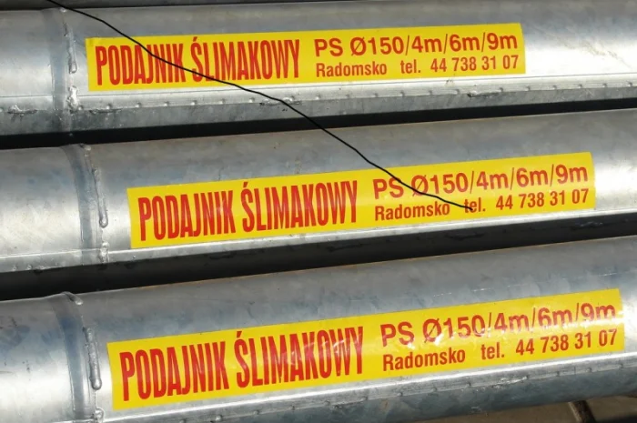 Зернопогрузчик шнек 8 м 105 125 150 мм Kull Met Польща- фото № 8