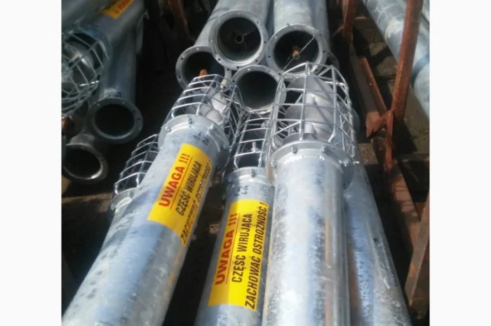 Зернопогрузчик шнек 8 м 105 125 150 мм Kull Met Польща- фото № 14