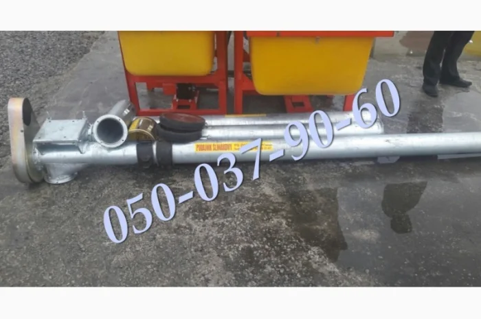 Зернометатель шнековый польский -шнек Kull-met 8 м (оцинковка) Длина 8 метров- фото № 2