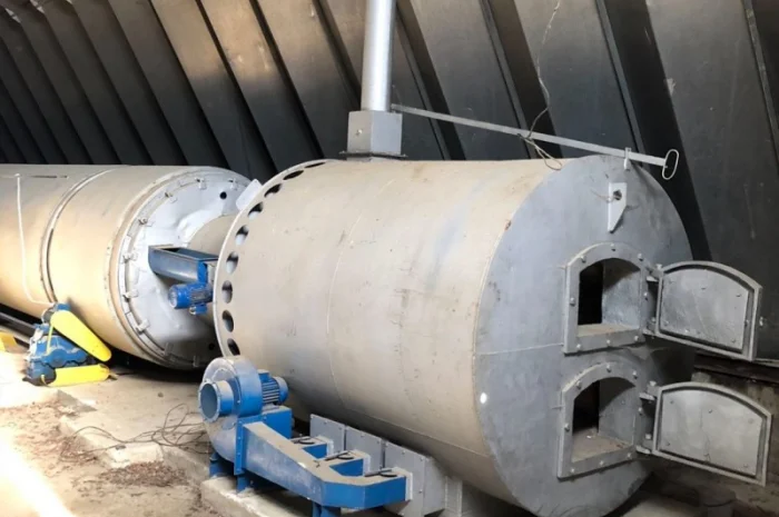 Барабанні сушарки для тирси, торфу, кормів – продуктивність до 2 т/год- фото № 5