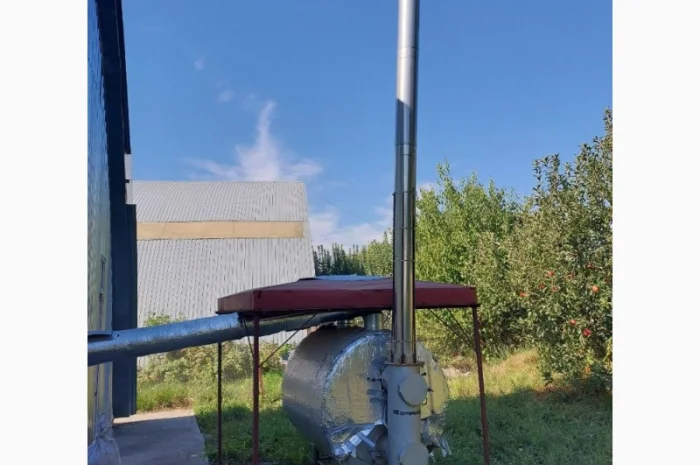 Зерносушарка з твердопаливним котлом і пневмотранспортером- фото № 5