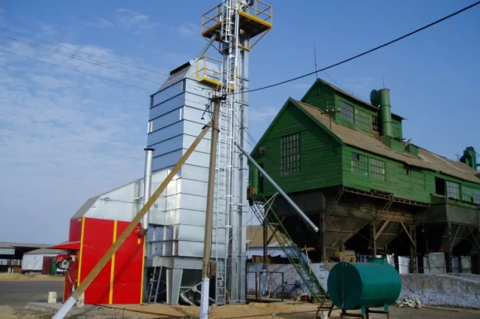 Зерносушилка для подсолнечника с теплообменником- фото № 3