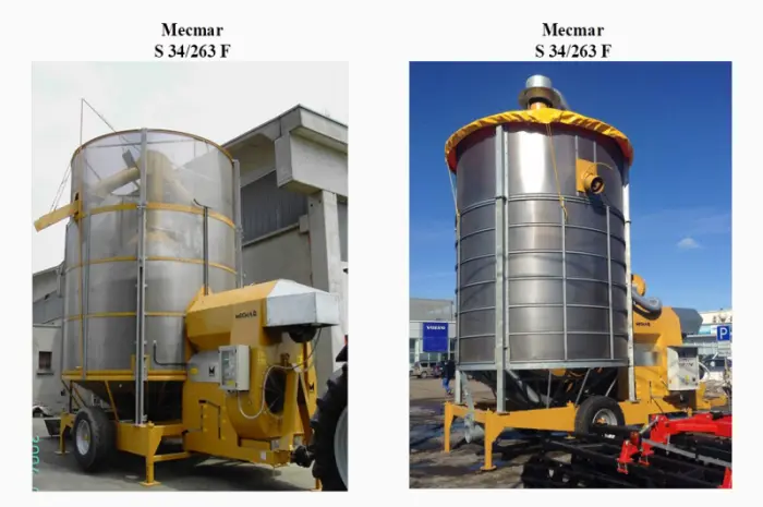 Новая мобильная зерносушилка MECMAR S 34/263 F- фото № 7