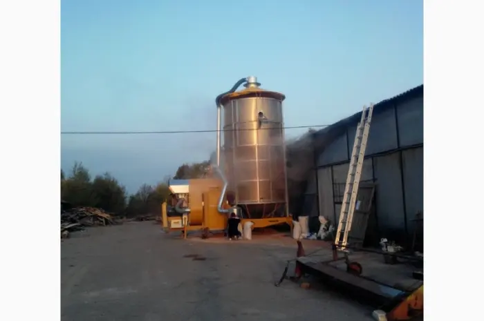 Новая мобильная зерносушилка MECMAR SSI 28/230 T2- фото № 3
