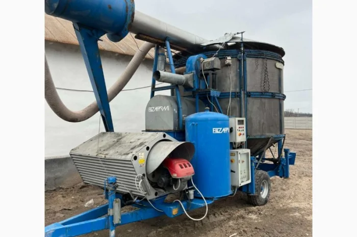 Мобільна зерносушарка Zaffrani 210 з генератором- фото № 1