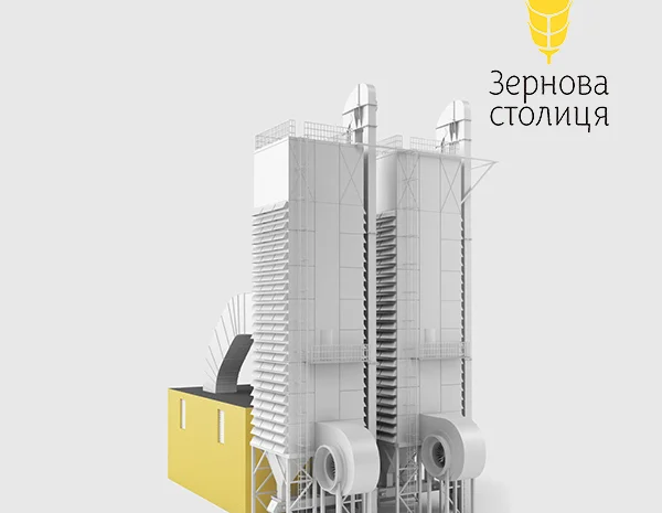 Шахтна зерносушарка ZEO-DSP- фото № 1