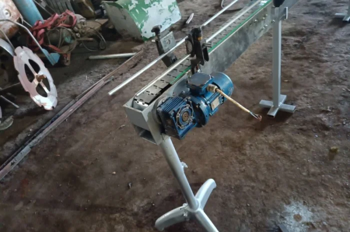 Транспортер - конвеєр стрічковий для консервних банок, склотари- фото № 3