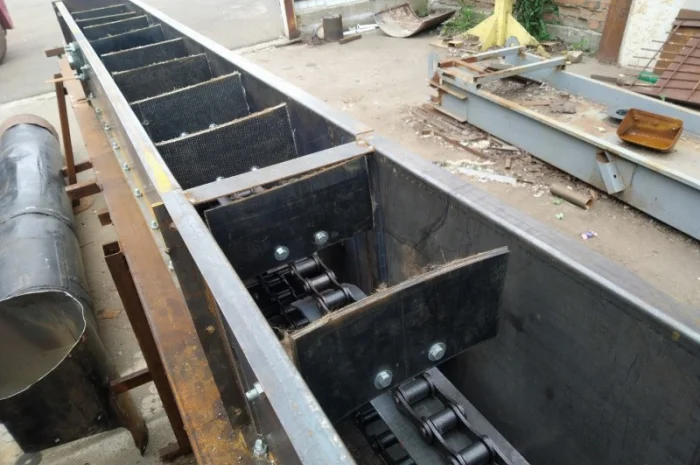 Скребковый цепной транспортер- фото № 4