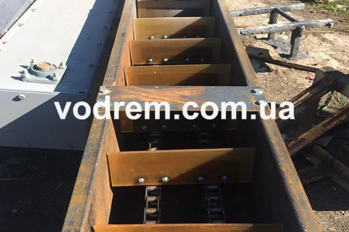 Скребковый цепной транспортер- фото № 12