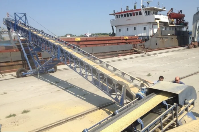 Передвижной ленточный кораблепогрузчик СТРЕЛА- фото № 1