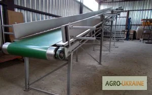 Конвеєр. Стрічковий транспортер. Підйомний транспортер. Інспекційний стіл- фото № 6