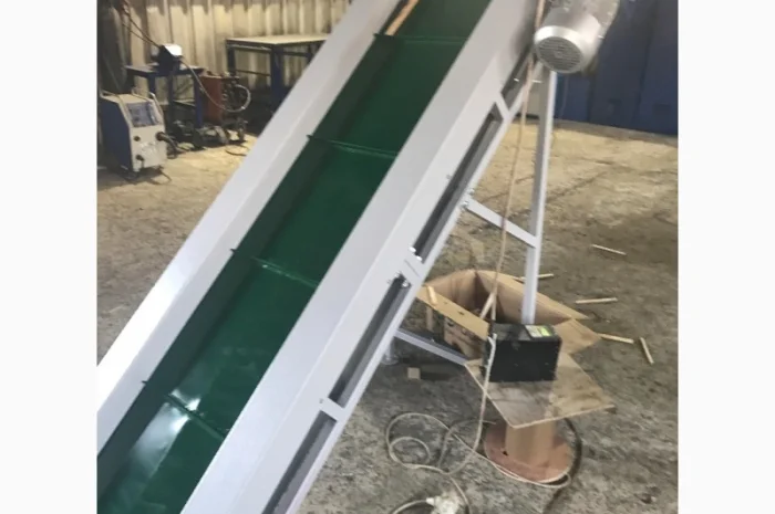 Ленточный конвейр подйомный з перегибом- фото № 2