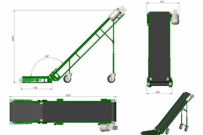 Ленточные транспортеры- фото № 7