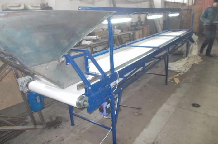 Ленточный горизонтальный транспортер- фото № 4