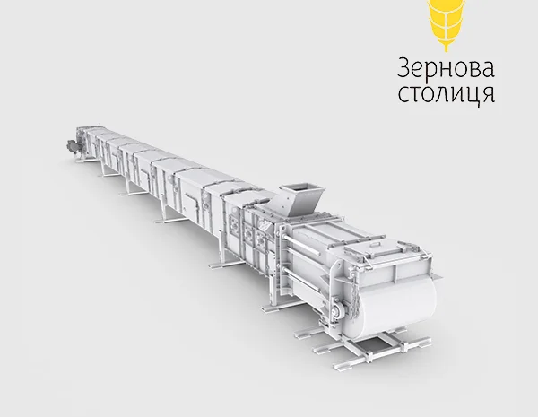 Котушковий стрічковий конвеєр закритого типу ZEO-BCE 100-500 т/год- фото № 1