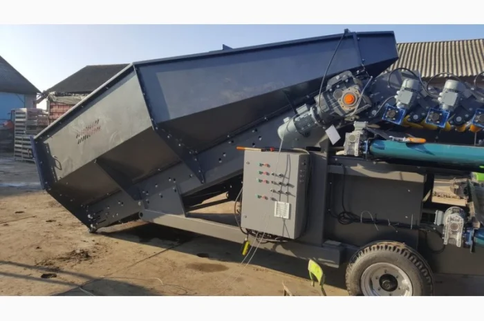 Новый приемный бункер DOMASZ KM120S3- фото № 2