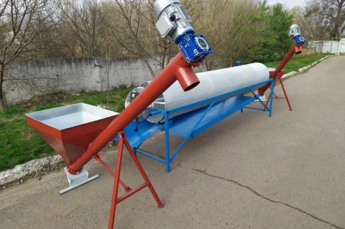 Шнековий дозатор 108, 500кг/год, шнеки, погрузчик, конвеєр, навантажувач- фото № 1