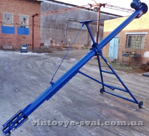 Шнек (шнековый погрузчик) ПШ-159, 7 метров, 3 кВт, 380В. 16 тонн/час. Гарантия 12 мес- фото № 3