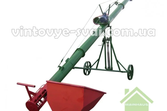 Заводской погрузчик (шнек) для зерна ПШ-200, 7, 5 метров, 30 т/час. Новый. Гарантия- фото № 1
