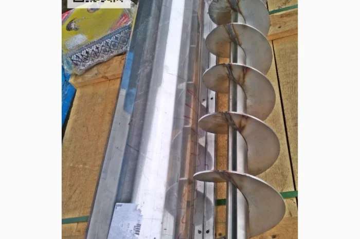 Шнек, винтовой конвейер, шнековый погрузчик из нержавейки AISI 321- фото № 1