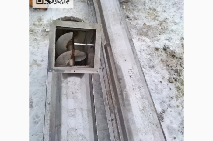 Шнек, винтовой конвейер, шнековый погрузчик из нержавейки AISI 321- фото № 4