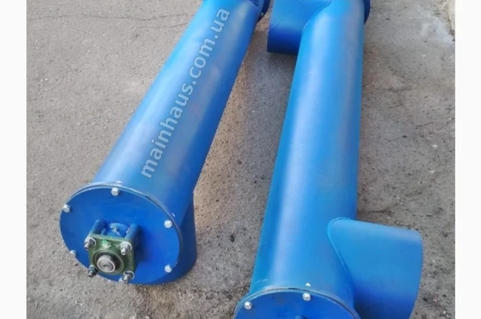 Шнековый питатель для цемента, песка, зерновых. винтовой погрузчик зерна 273мм- фото № 6