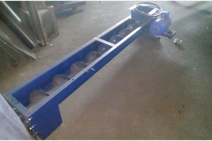 Транспортер гвинтовий в жолобі, лотковий конвеєр- фото № 1
