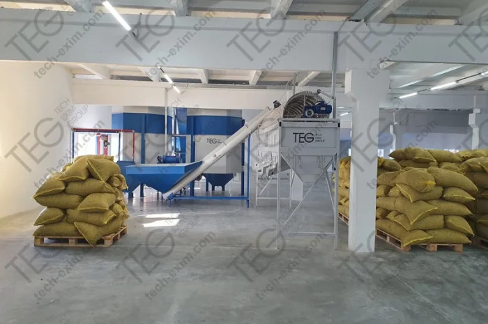 Шнек загрузки горіхів КПГ/2 (навантажувач горіхів, конвеєр)- фото № 1