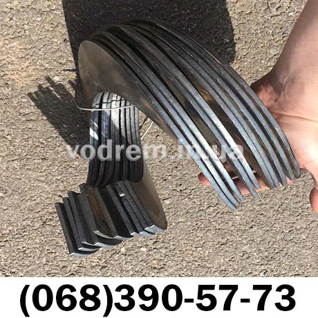 Шнековые сегменты / витки на шнек, перо шнека- фото № 1