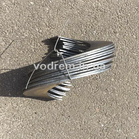 Шнековые сегменты / витки на шнек, перо шнека- фото № 8