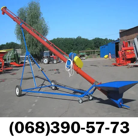 Шнековый транспортер для пшеницы, кукурузы, ячменя, макухи и др- фото № 1