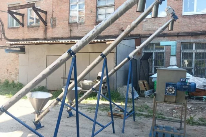 Шнекові транспортери для ягід з нержавіючої сталі від виробника- фото № 1