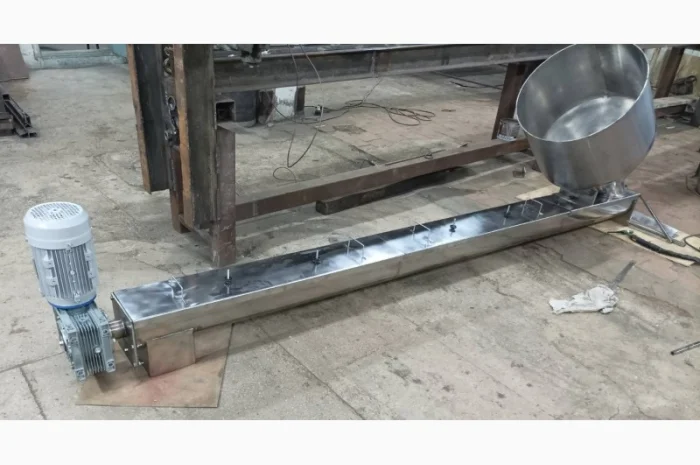 Шнекові транспортери, конвеєри з нержавіючої сталі 304, 316. від виробника- фото № 4