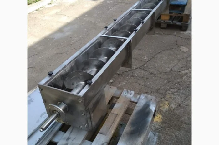 Шнекові транспортери, конвеєри з нержавіючої сталі 304, 316. від виробника- фото № 5