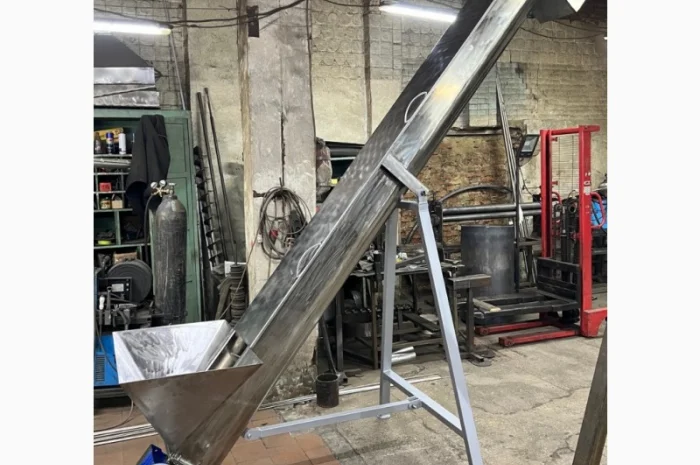 Жолобові шнекові транспортери з нержавіючої сталі- фото № 2