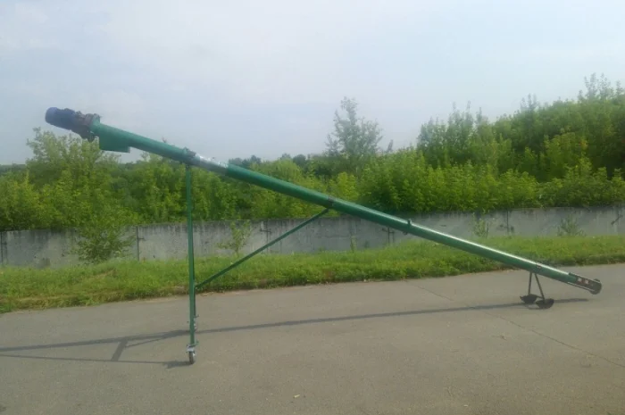 Шнек, шнековый конвейер, шнековый зернометатель- фото № 4