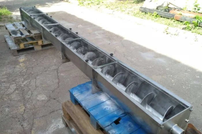 Лоткові шнеки/шнекові навантажувачі/шнеки у жолобі- фото № 1