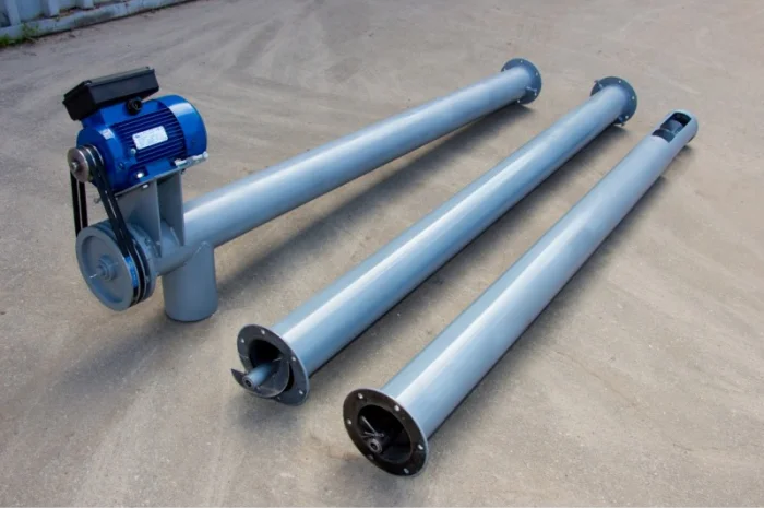 Погрузчик шнековый, шнек, транспортер, погрузчик зерна, конвейер, зернопогрузчик, зерно- фото № 5