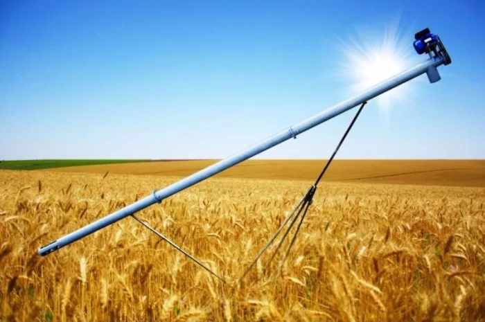 Погрузчик шнековый Ø133 6-ть метров, транспортер, зернометатель, конвейер, шнек, 220, 380- фото № 1