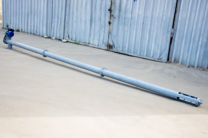 Погрузчик шнековый Ø133 6-ть метров, транспортер, зернометатель, конвейер, шнек, 220, 380- фото № 2