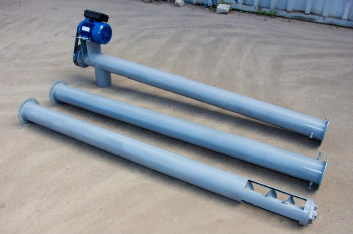 Погрузчик шнековый Ø133 6-ть метров, транспортер, зернометатель, конвейер, шнек, 220, 380- фото № 6