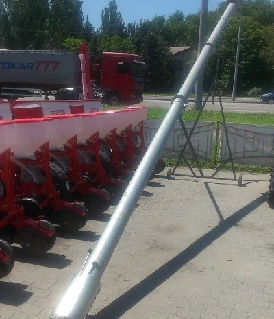 Погрузчик зерна шнековый Kul-MeT Длина 6-8 м Зернопогрузчик шнековый. Длина - 8 метров- фото № 4