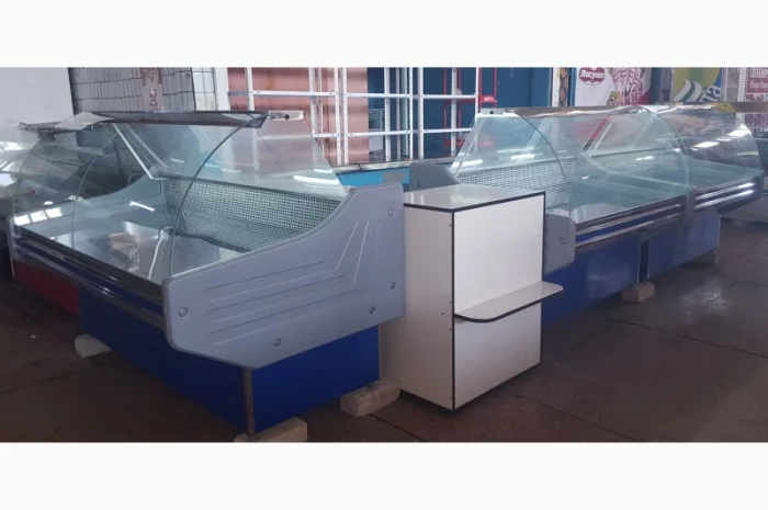 Холодильная витрина для мяса, рыбы- фото № 1