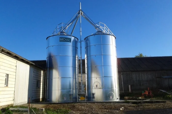 Силос з плоским дном, 500 т- фото № 2
