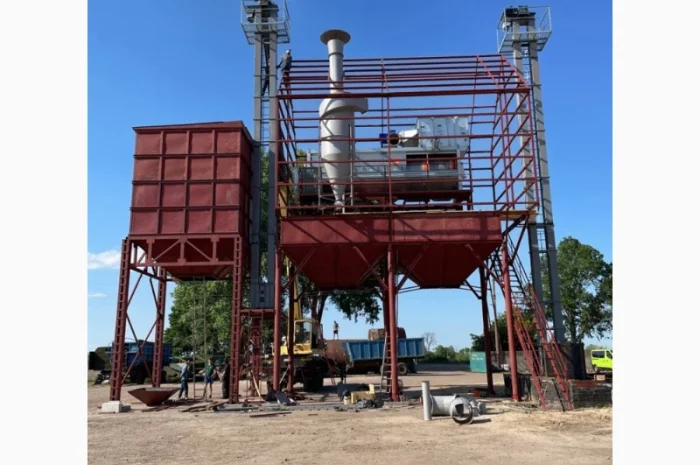 Бункер накопитель зерна. Бункер охладитель зерна БВ40. Ремонт ЗАВ20. Ремонт КЗС- фото № 6